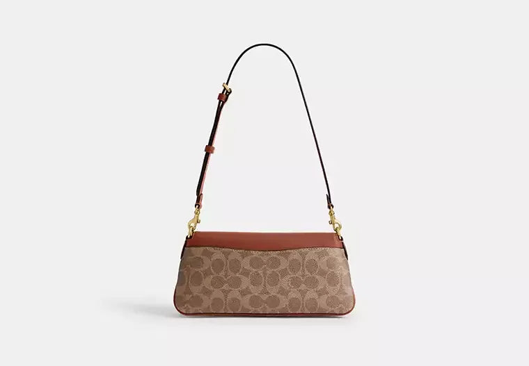 Coach Jet Shoulder Bag In Signature Canvas