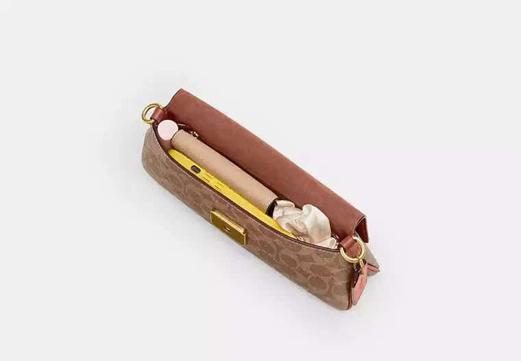 Coach Jet Shoulder Bag In Signature Canvas
