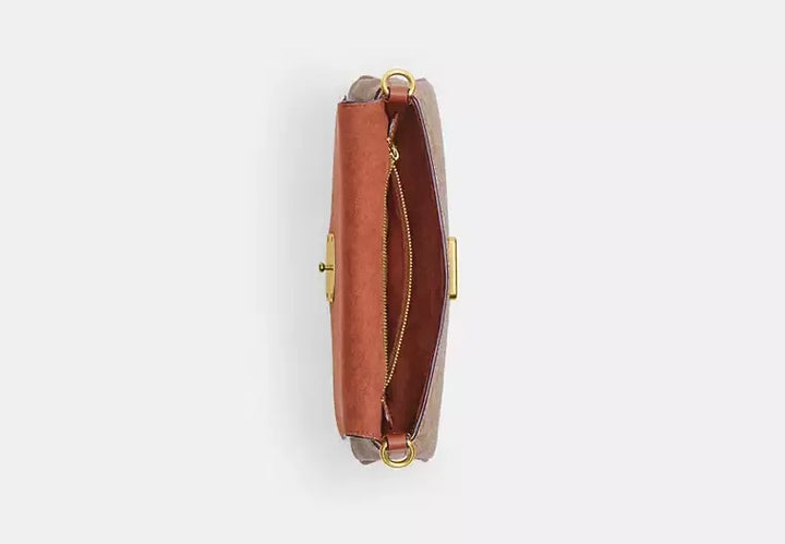 Coach Jet Shoulder Bag In Signature Canvas