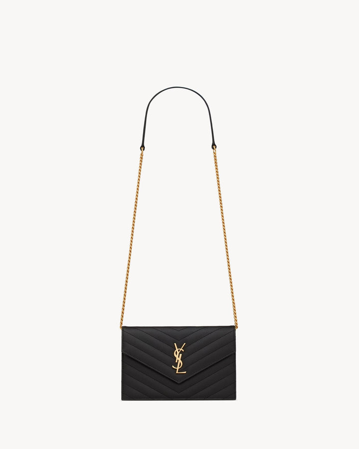 Saint Laurent Cassandre Chain Wallet