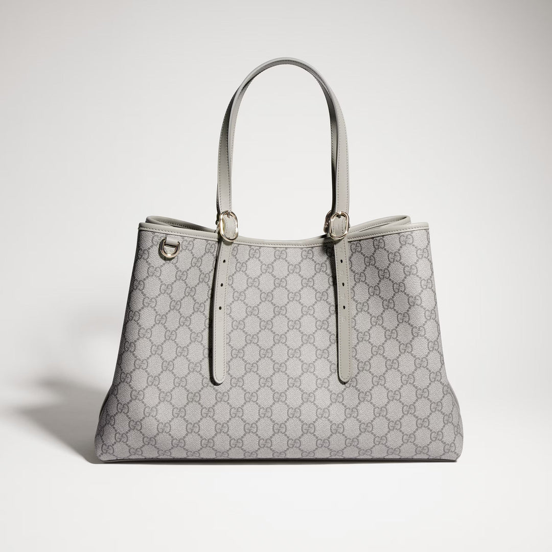 GG Emblem large tote bag