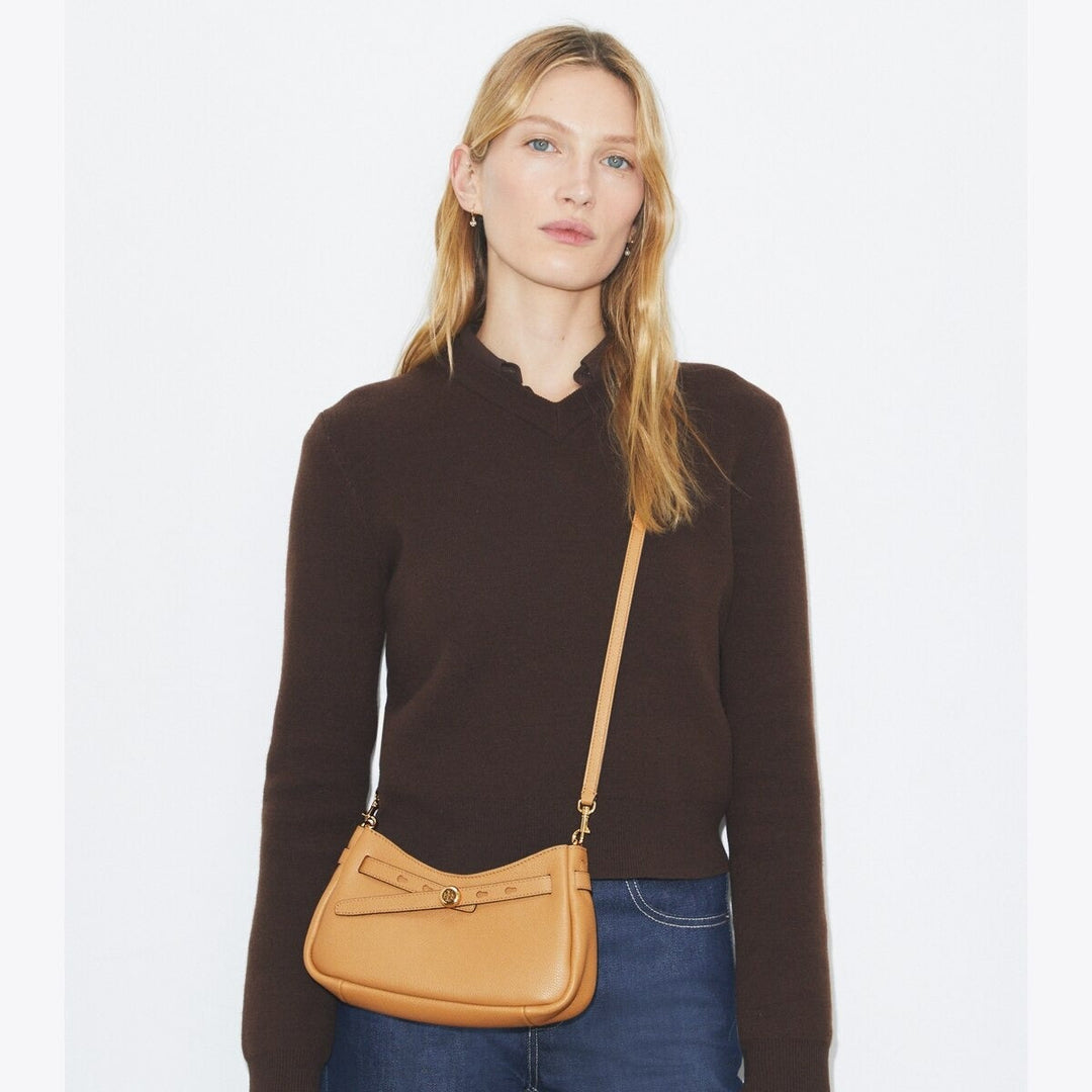 Tory Burch Romy Zip Top Crossbody