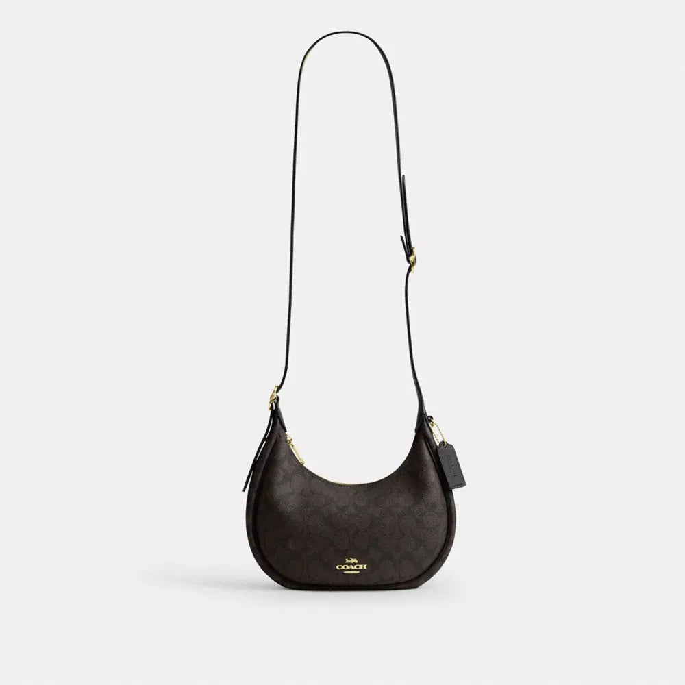 Coach Emily Shoulder Bag In Signature Canvas