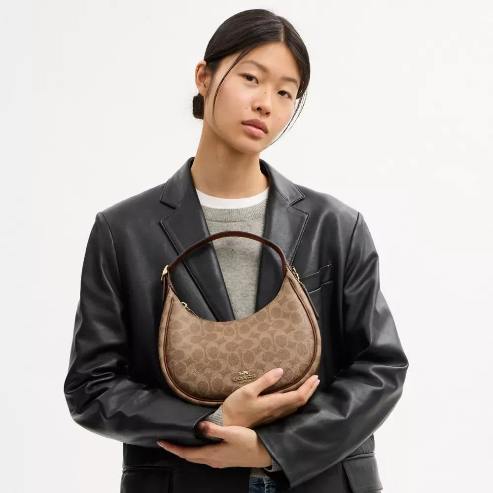 Coach Emily Shoulder Bag In Signature Canvas