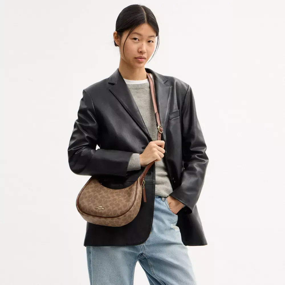 Coach Emily Shoulder Bag In Signature Canvas