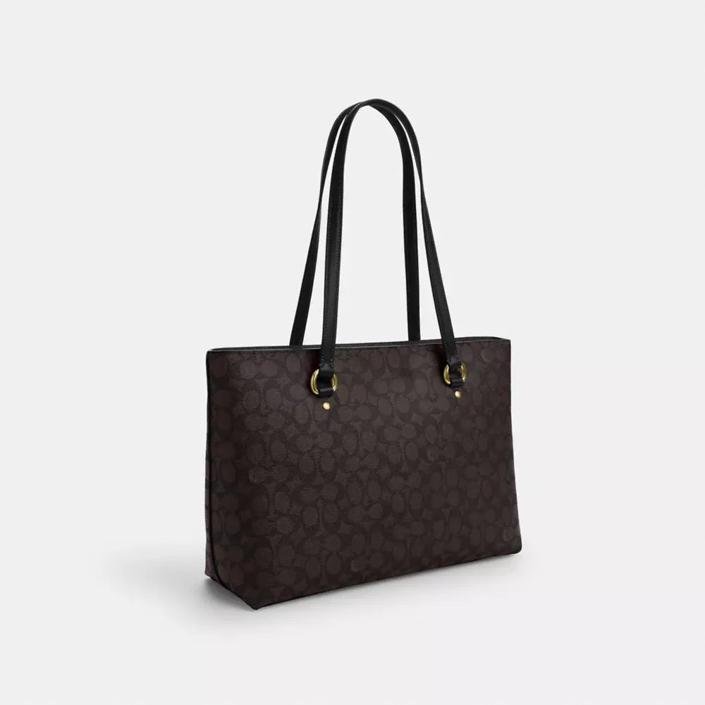 Coach Station Tote Bag In Signature Canvas