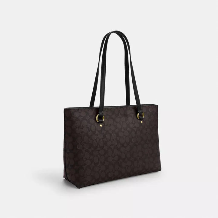 Coach Station Tote Bag In Signature Canvas