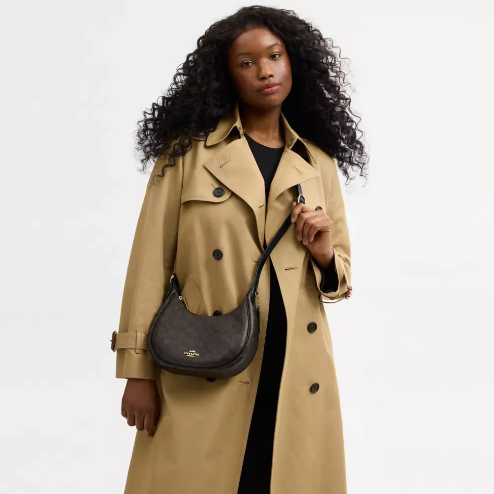 Coach Emily Shoulder Bag In Signature Canvas