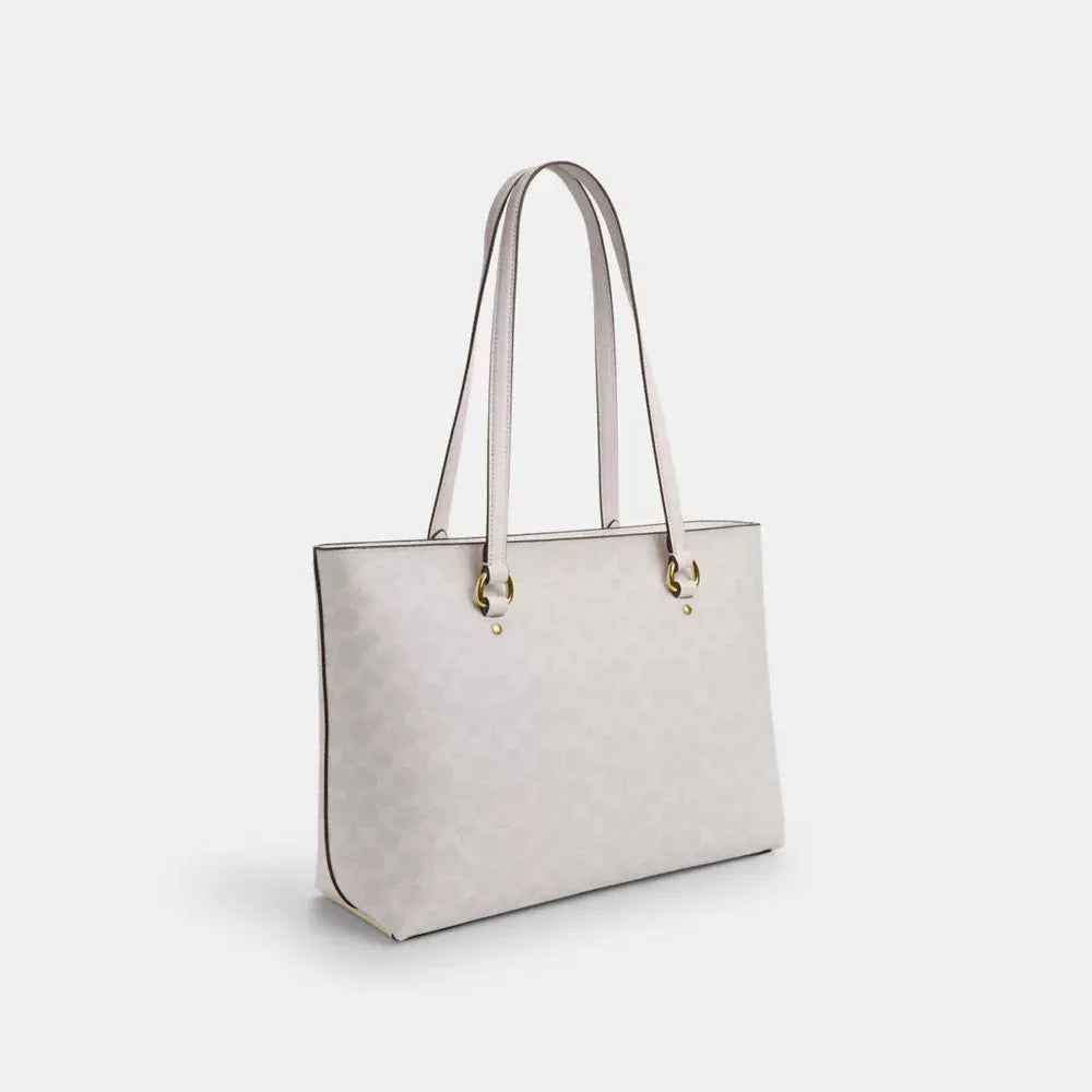 Coach Station Tote Bag In Signature Canvas