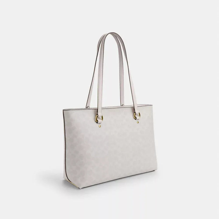Coach Station Tote Bag In Signature Canvas