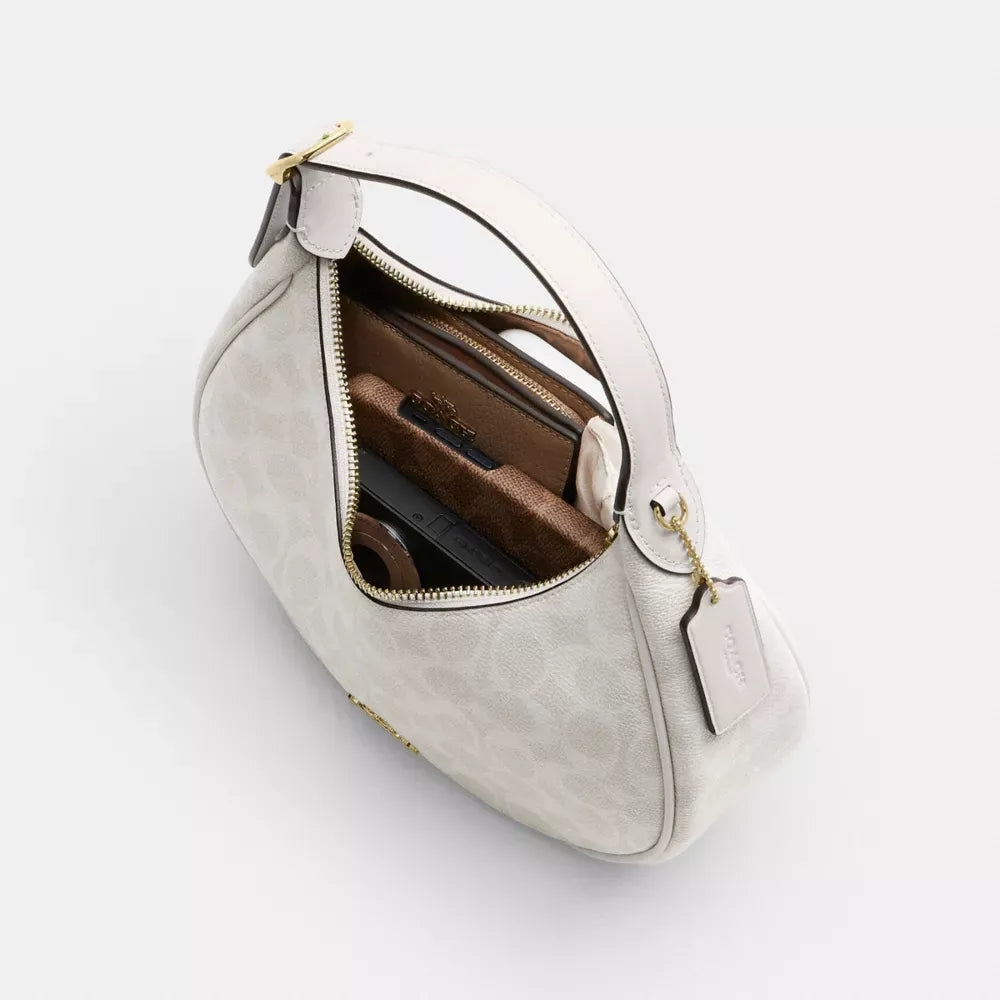 Coach Emily Shoulder Bag In Signature Canvas