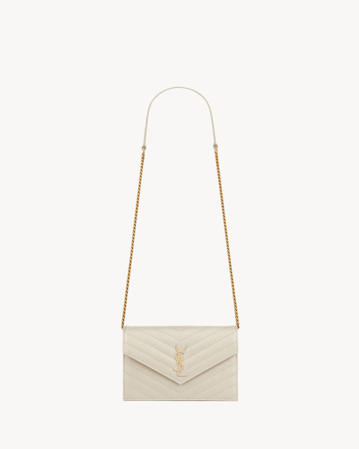 Saint Laurent Cassandre Chain Wallet