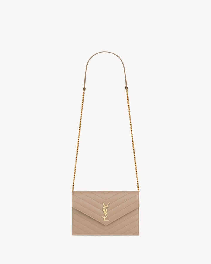 Saint Laurent Cassandre Chain Wallet