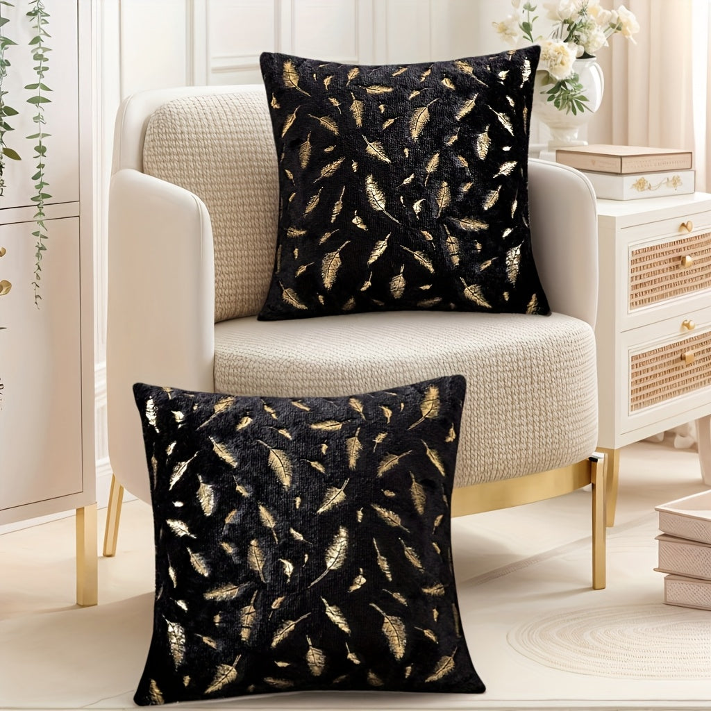 Featherveil Throw Pillow Cover