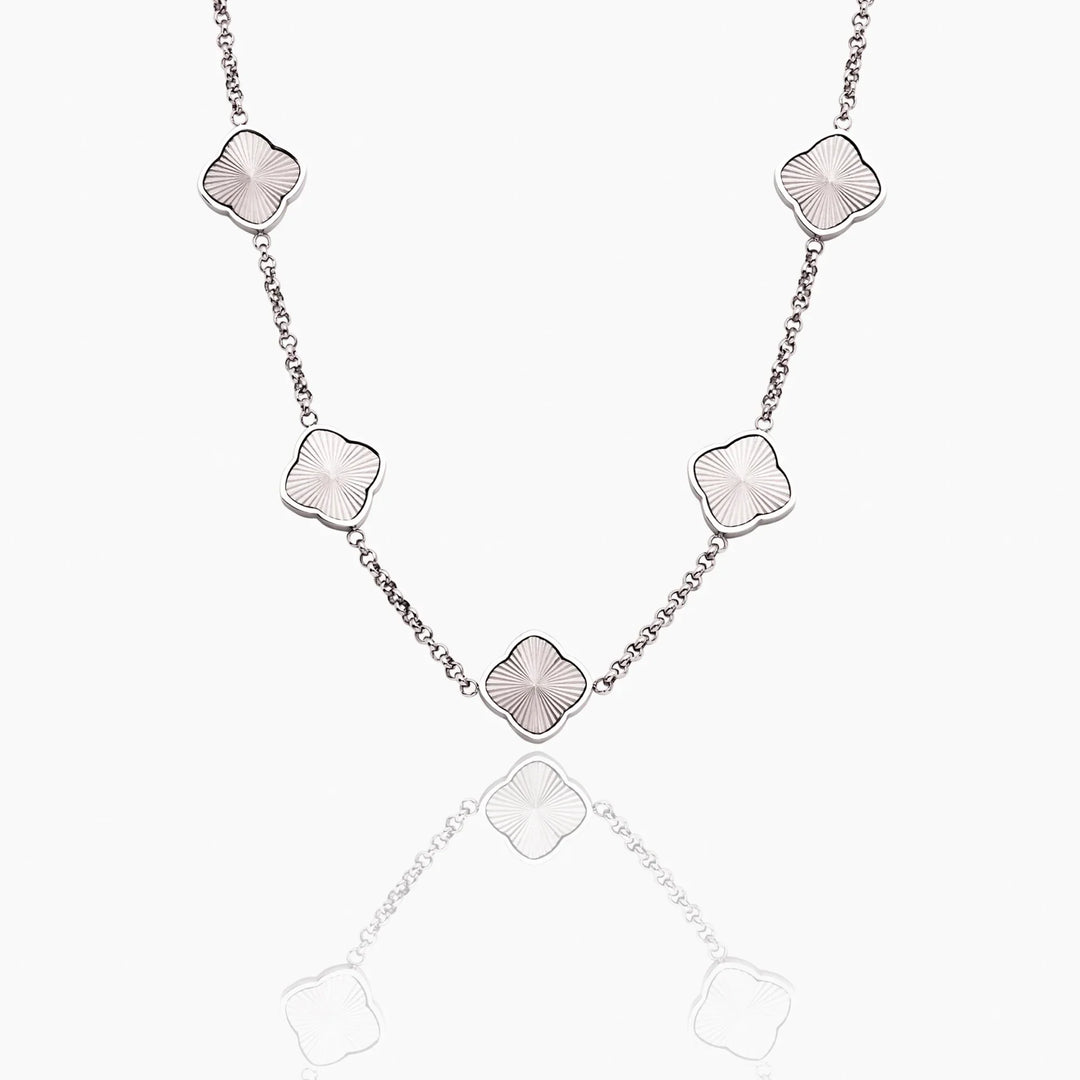 Sunburst Clover Necklace