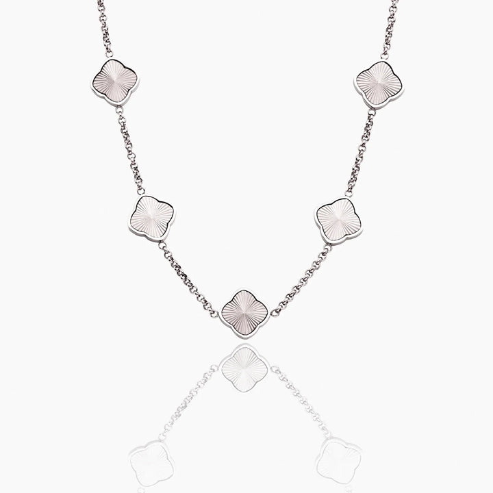 Sunburst Clover Necklace